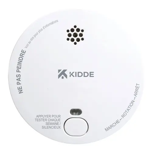 Détecteur de fumée 1 an CE KIDDE 2030-dsr – Kidde Top Vente