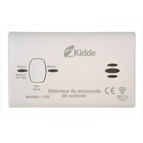 Offre Du Jour Détecteur de monoxyde de carbone 7co-k798, 1 an – Kidde