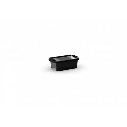 Prix Cassé boîte KIS plastique noir l.16 x P.26.5 x H.10 cm cm – KIS