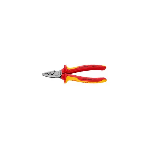 Pince a sertir les embouts de câble 1000v 97.78.180SB 180 mm 254 g - KNIPEX Prix Promo