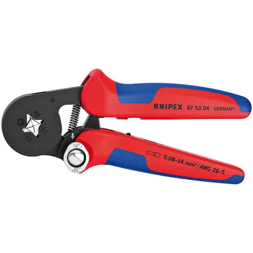 Prix Choc Pince à sertir pour embouts de cable - KNIPEX
