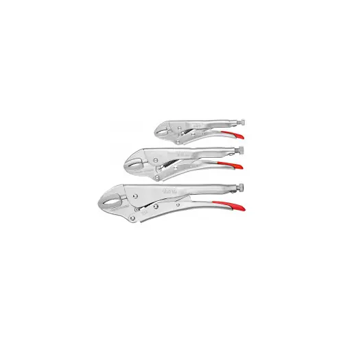 Pince etau a mâchoire courbe 41.04.300 65 mm 300 mm 923 g - KNIPEX Vente Flash