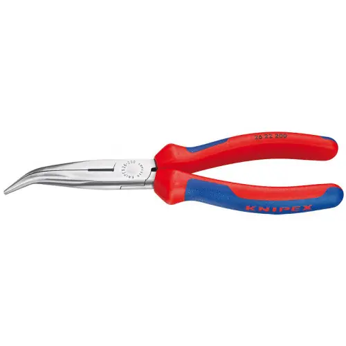 Pince téléphone coudée 200 mm - KNIPEX Usine Directe