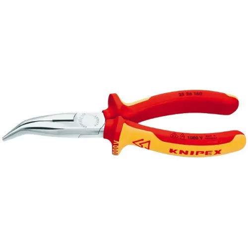 Achat Immédiat Pince téléphone coudée isolée 1000 V – KNIPEX