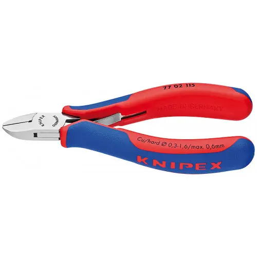 Pinces électroniques coupantes diagonales 115 mm – KNIPEX Livraison Express