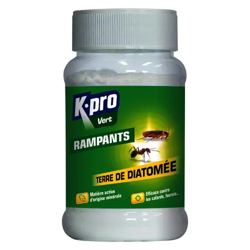 Achetez Aujourd'hui Terre de diatomée en poudre multisurface pour rampants, KAPO VERT, 100 g - K.PRO