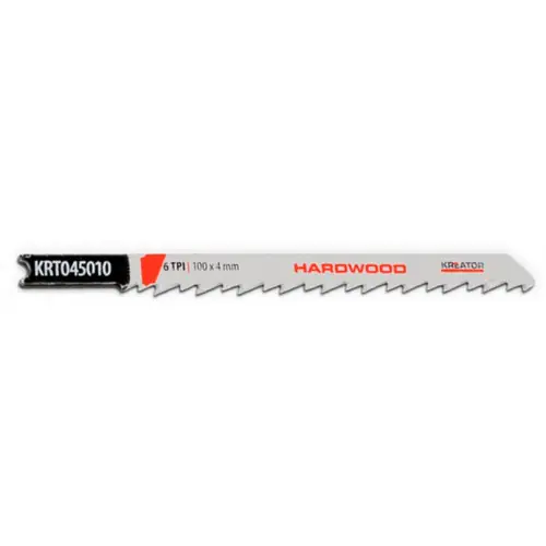 Vente Flash Lame de scie sauteuse à bois dur en U (pas 4mm – 100mm) – 2 pièces – Kreator