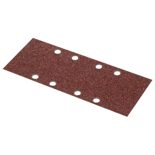 Solde Lot de 5 patins perforés (parrallèle) – grain 40 – 93 x 230 mm – Kreator
