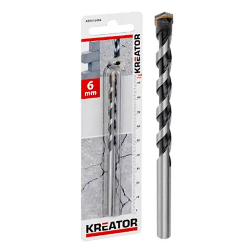 Mèche carbure béton Ø 10x200mm – Kreator Solde