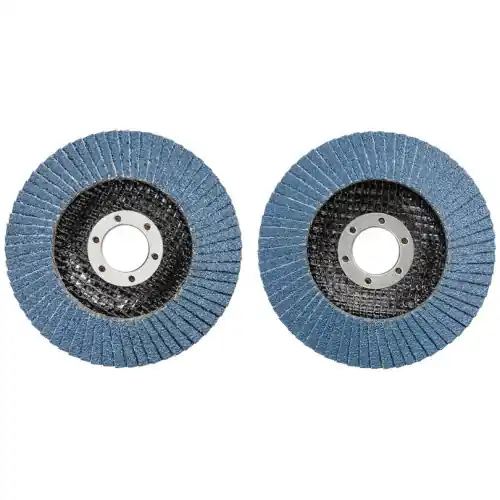 2 disques à lamelles 115 40/80 pour meuleuse d‘angle – KWB by Einhell Vente Directe