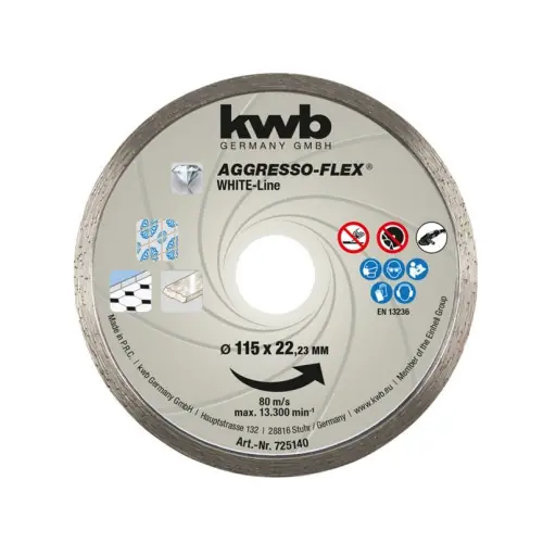 Disque diamant White Line 115mm – KWB by Einhell Offre Exclusive