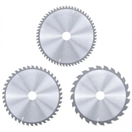 Promotion Jeu de 3 lames de scie 210 x 30 x 2,5 mm – KWB by Einhell