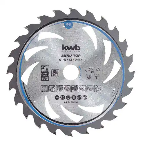 Lame de scie circulaire AKKU TOP – KWB by Einhell Seulement Aujourd&rsquo;hui