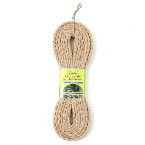 Achat Immédiat Corde plate en fibre de jute LA CORDELINE, L.5 m – LA CORDELINE
