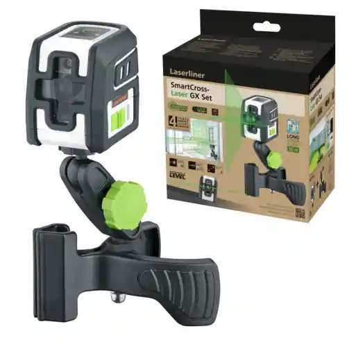 Haute Qualité Niveau laser croix automatique LASERLINER Smartcroos laser gx set – LASERLINER