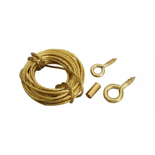 Cordon De Suspension Cordon Acier Pour Tableaux, L.3000 – LE CROCHET FRANCAIS Livraison Express