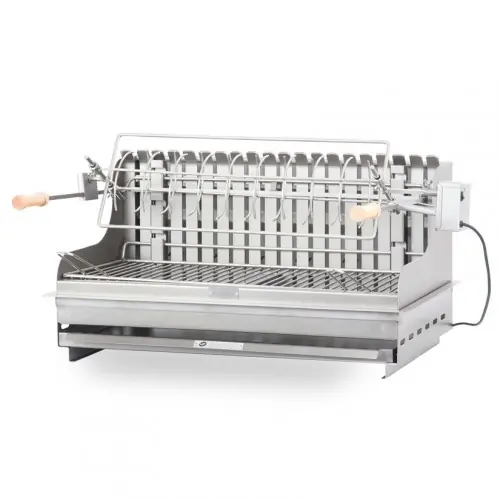 Barbecue Charbon Exclusive Irissarry 78 x 32 cm - Inox - LE MARQUIER Affaire À Saisir