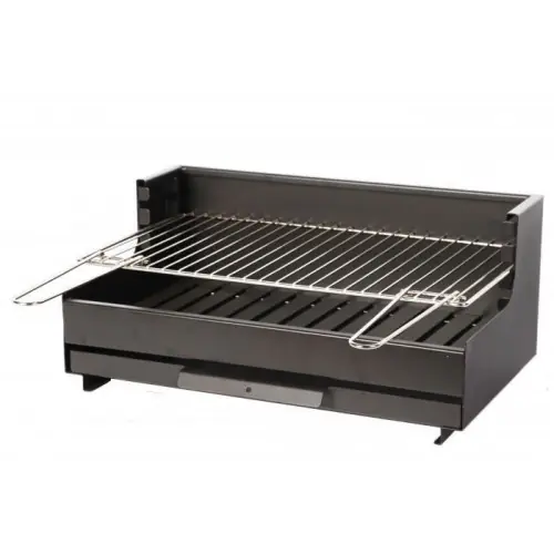 Barbecue Charbon Original Vulcain 54 x 32 cm - Acier - LE MARQUIER Réduction