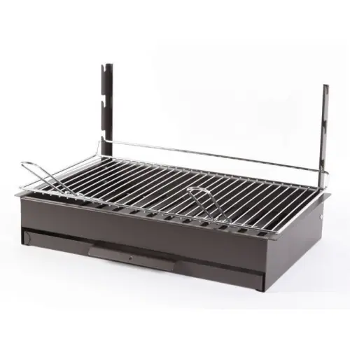 Barbecue Charbon Original Vulcain 61 x 33 cm - Acier - LE MARQUIER Produit De Marque