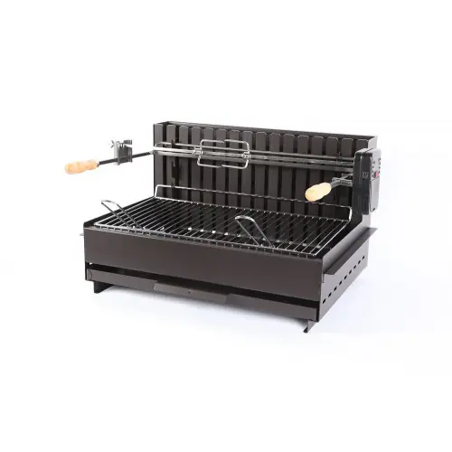 Populaire Barbecue Charbon Original Vulcain TB 61 x 33 cm - Acier - LE MARQUIER