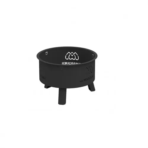 Brasero Original noir - Ø 60 cm - Acier noir - Origine France Garantie - LE MARQUIER Réduction
