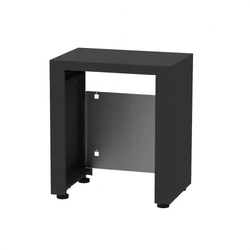 Meilleur Prix Meuble frigo noir - 80 x 55 cm - Espace ouvert - Origine France Garantie - LE MARQUIER