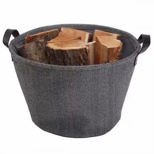 Panier à bûches – Teahupo – gris – LE MARQUIER Promotion Saisonnière