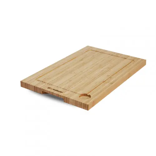 Planche à découper en bambou - 40 x 26 x 2 cm - 1,5 kg - LE MARQUIER Meilleur Prix