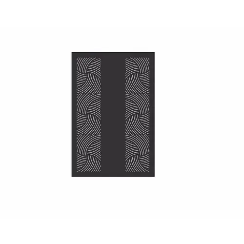 Authentique Plaque murale - Essentiel noire - L.80xH.120 cm - Origine France - LE MARQUIER