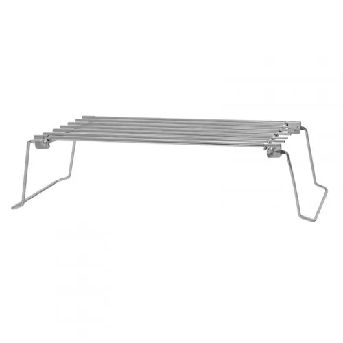 Bon Plan Repose-aliments coulissant en inox - surface coulissante de 30 x 13 à 53 x 13 cm - LE MARQUIER