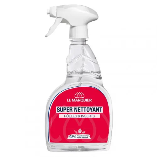 Super nettoyant vitre poêle et insert - 750 ml - Made in France - LE MARQUIER Dernière Chance