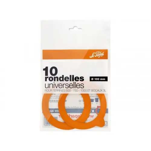 Meilleur Prix Rondelle De Bocaux 100Mm Terrine Et Bocaux – 500/1000G X10 – LE PARFAIT