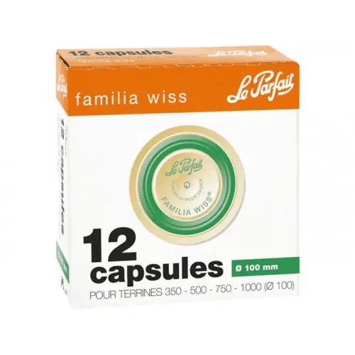 Meilleur Prix Sachet de 12 capsule de bouteille FAMILIA WISS 100 – LE PARFAIT