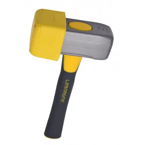 Authentique Massette de paveur Nanovib 3 kg 31 cm – pose de pavés et bordures sans vibration – Leborgne