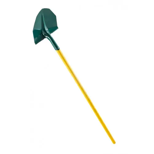 Authentique Pelle Batipro manche Compositube droit 135 cm – fer 28,6 cm pour terrassement et bâtiment – Leborgne