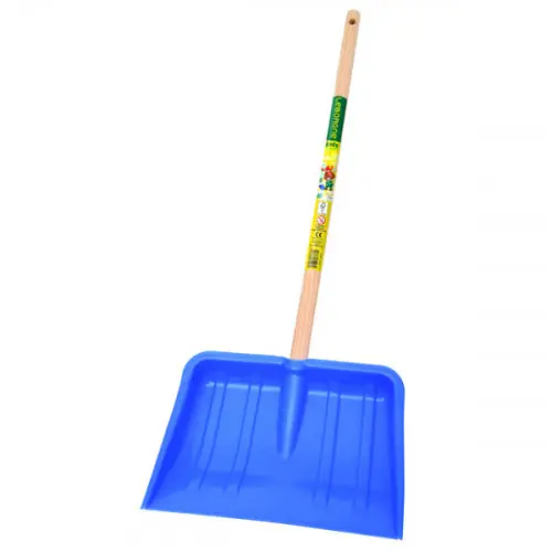 Seulement Aujourd&rsquo;hui Pelle Extra Large Plastique Enfant – manche bois certifié PEFC 100% – Leborgne