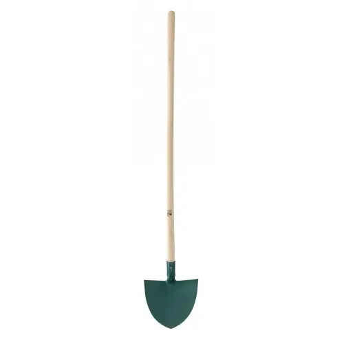 Vente Flash Pelle forgée entreprise 27 cm manche bois PEFC 130 cm – hauteur 29 cm pour chantier et jardin – Leborgne