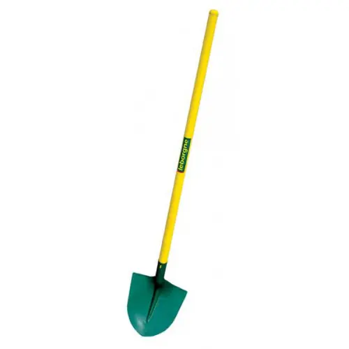 Super Prix Pelle ronde tôle - 29 cm - manche compositube - Leborgne
