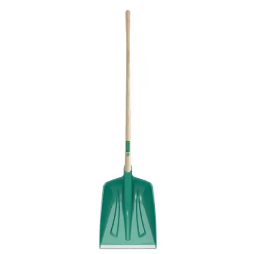 Pelle Smax avec réglette aluminium - manche bois pomme certifié PEFC 100% - Leborgne Offre Spéciale