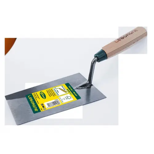 Affaire À Saisir Truelle carrée Batipro 20 cm manche bois - lame souple en acier trempé - Leborgne