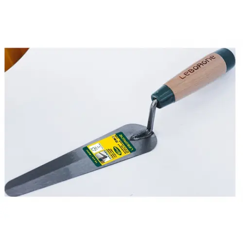 Truelle langue de chat 12 cm manche bois - lame souple en acier trempé - Leborgne Expédition Rapide
