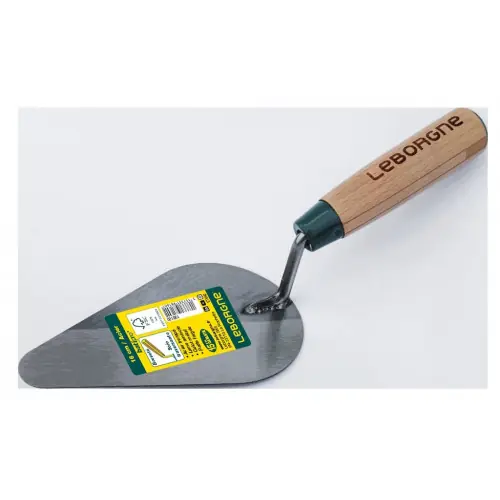 Truelle Reims Batipro 16 cm manche bois - lame souple en acier trempé - Leborgne Satisfait Ou Remboursé