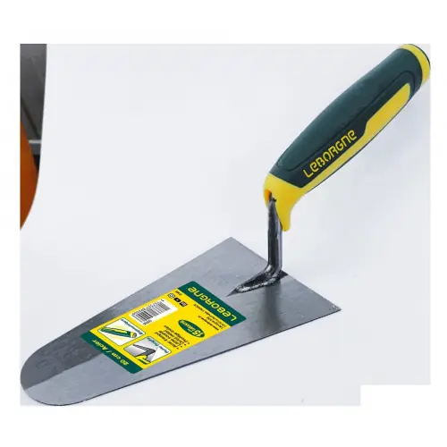 Truelle ronde 18 cm manche bi-matière - lame souple en acier trempé - Leborgne Achat Immédiat
