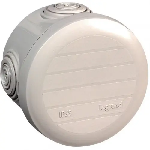 Top Vente Boîte de dérivation Plexo ronde IP55 D70 PRF45 GRIS – LEGRAND