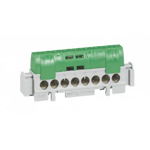 Authentique Bornier terre 8 connexions LEGRAND – LEGRAND