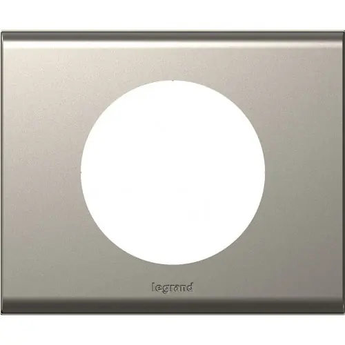 Quantité Limitée Celiane plaque 1 poste nickel velours – LEGRAND