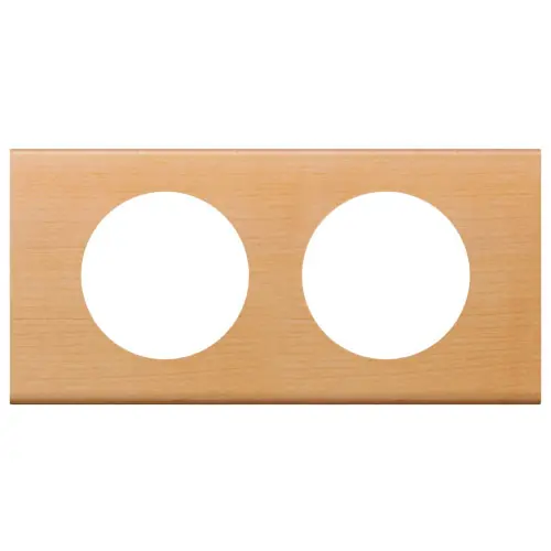Paiement Sécurisé Celiane plaque 2 postes bois erable 71mm – LEGRAND