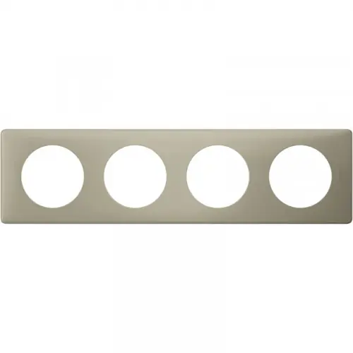 Achat Immédiat Celiane plaque 4 postes argile – LEGRAND