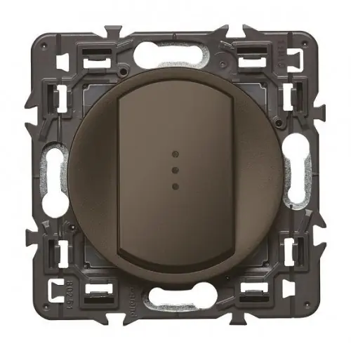 Celiane poussoir lumineux 6A graphite - LEGRAND Vente Directe