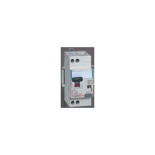 Disjoncteur différentiel 10A 30mA DX³ 4500 vis/vis Unis +Neutre - LEGRAND Certifié